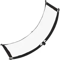 GlareOne Arc reflektor 60x180 cm - böjd 4-i-1