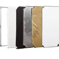 GlareOne GlareOne Reflektor 90x90 - blenda na ramie 5w1