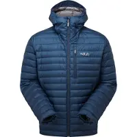 Rab - Dunjackor skid - Microlight Alpine Jacket Tempest Blue för Unisex - Storlek S - Blå