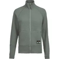 Lundhags Women's Tived Merino Full Zip Aloe Green