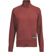 Lundhags Women's Tived Merino Full Zip Rosewood