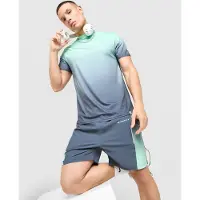 Technicals Lotus T-Shirt/Shorts Set, grön
