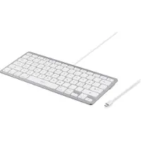 Deltaco Trådbundet tangentbord med USB-C för iPad, iPhone och Mac – nordisk layout