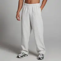 Myprotein MP Herr Rest Day Straight Leg Joggingbyxor - Ljusgrå Melerad - S