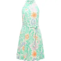Ragwear Sommarklänning 'Angylee' ecru / royalblå / mint / orange
