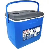 Coleman 30QT Performance Cooler tricolor blå/grå