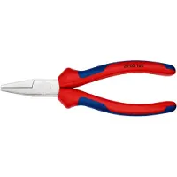 Knipex 20 05 160 Verkstad Flat tång Rak Krom-vanadium elektriskt stål 160 mm