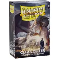 Dragon Shield Yttre Standardstorlek Korthylsor 100 Påsar
