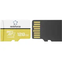 Renkforce RF-mSDXC-128GB microSD-Kort 128 GB Class 10, UHS-Class 1, UHS-I inkl. SD-adapter