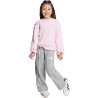 Adidas Seasonals Ruffles Sweatset för tjejer, storlek 104 cm
