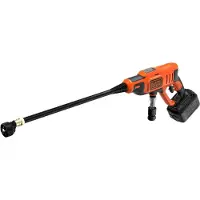 Black & Decker Batteridriven högtryckstvätt 24 bar Kallvatten