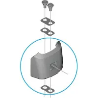 Shimano Y7k298040 En600 Batterihuset