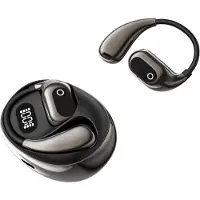 INF Smarta AI Översättnings Bluetooth Hörlurar - Realtidsöversättning av 156 Språk, Kompatibla med Alla Bluetooth-Enheter Black