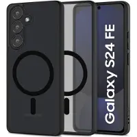 Tech-Protect Samsung Galaxy S24 FE Magmat Skal - MagSafe-kompatibelt - Mattsvart