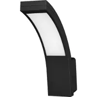 Adviti PIRYT LED vägg-/utomhusarmatur 10 W, 800 lm, IP54, 4000K, svart