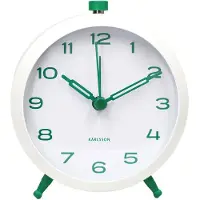 Karlsson väckarklocka Button Retro retro green KA6143GR