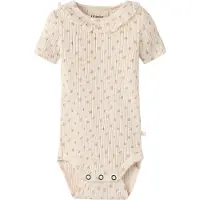 Lil´ Atelier Lil' Atelier Body k/ä - Rib - NbfHulla - Shell - - 62 - Body K/Ä