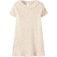 Name it Lil' Atelier Klänning - Rib - NmfHulla - Shell - - 4 år (104) - Klänning