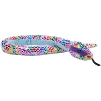 Wild republic Gosedjur - 137 cm - Folieprickad Rainbow Slang - - One Size - Gosedjur