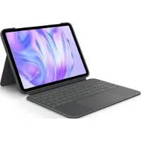 Logitech Combo Touch - Tangentbord och foliefodral - med pekdyna - bakgrundsbelyst - Apple Smart connector - QWERTY - nordiskt (danska/finska/norska/svenska) - grafit - för Apple 11-inch iPad Pro (M4)