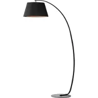 Nielsen Golvslampa MANHATTAN svart exkl. skärm