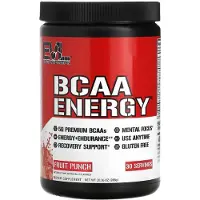 EVLution Nutrition , BCAA ENERGY, Fruktpunch, 288 g (288 gram)