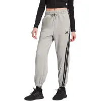 Adidas Sportbyxa 'Essentials' gråmelerad / svart