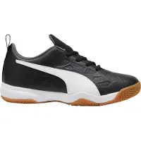Puma Tenaz IT - Svart/White/Grå Barn - Inomhus (IC), storlek 37