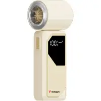 Verbatim Cool 'n' Go AirJet - Fläkt - portabel - USB-C - white silver, vitsilver