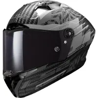 LS2 Ff805 Thunder Carbon Gp Aero Polar Fullface-hjälm
