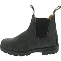 Blundstone unisex. 587 Ankelkängor i läder 587 svart (44), Hud, Karta, 1 till 3 cm, Ingen, Casual
