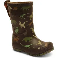 Bisgaard Gummistövlar - Basic Gummi - Brown Dino - - 36 - Gummistövlar