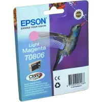 Epson T0806 ljus magenta bläckpatron (original)