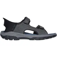 SKECHERS Tresmen - Reece Polyuretan Herr Sandaler i Kolgrå Standard