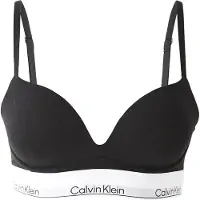 Calvin Klein Push Up Plunge Bra Icon Cotton Modal