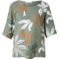Zabaione Blus 'Pi44naa' umbra / khaki / off-white
