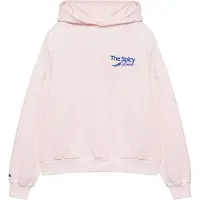 Pull&Bear Sweatshirt 'PACIFIC DRINK' ultramarinblå / rosé
