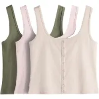 The Set Topp kräm / rosé / vit