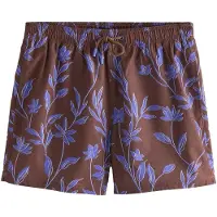 Next Badshorts choklad / lila