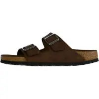 Birkenstock Pantolette 'Arizona' mörkbrun