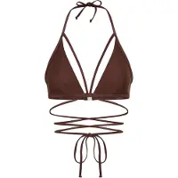 LASCANA Bikiniöverdel brun