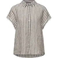 Street One Blus choklad / vit