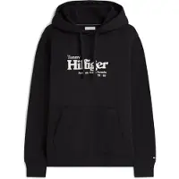 Tommy Hilfiger Sweatshirt 'NAUTICAL' svart / vit
