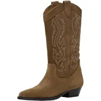 Bershka Cowboystövel konjak