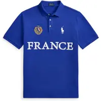 Ralph Lauren för män. 710B20852001 Polo de Francia Classic Fit blå (XXL), Casual, Bomull, Kort ärm