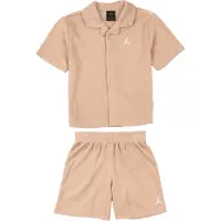 Jordan Shortsset - Skjorta/Shorts - Frotté - Hampa m. Logo - - 6-7 år (116-122) - Shorts