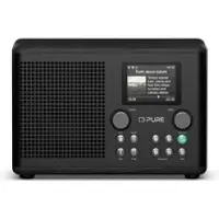 Pure Fickradio Classic H4i Black-Black Ash EU/UK Internet, DAB+, FM Svart, Ask
