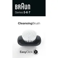 Braun Easy Click, Rengöringsborste, Svart, , Series 5, 6, 7