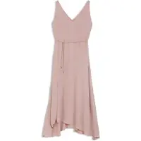 BOSS V-neck slip dress in crepe de chine