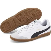 Puma King 21 It - White/Svart - Inomhus (Ic), storlek 39